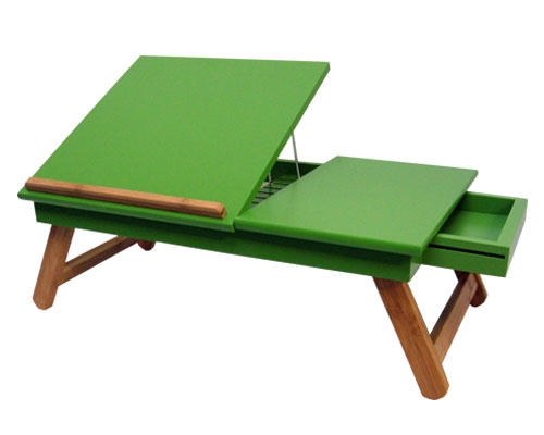 Bamboo Colored Laptop Tray --Homex