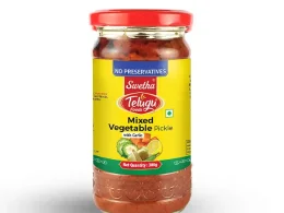 Telugu Mixed Vegetable Pickle - 300 Gm (10.58 Oz)