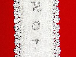 Crochet “Brother” Bookmark